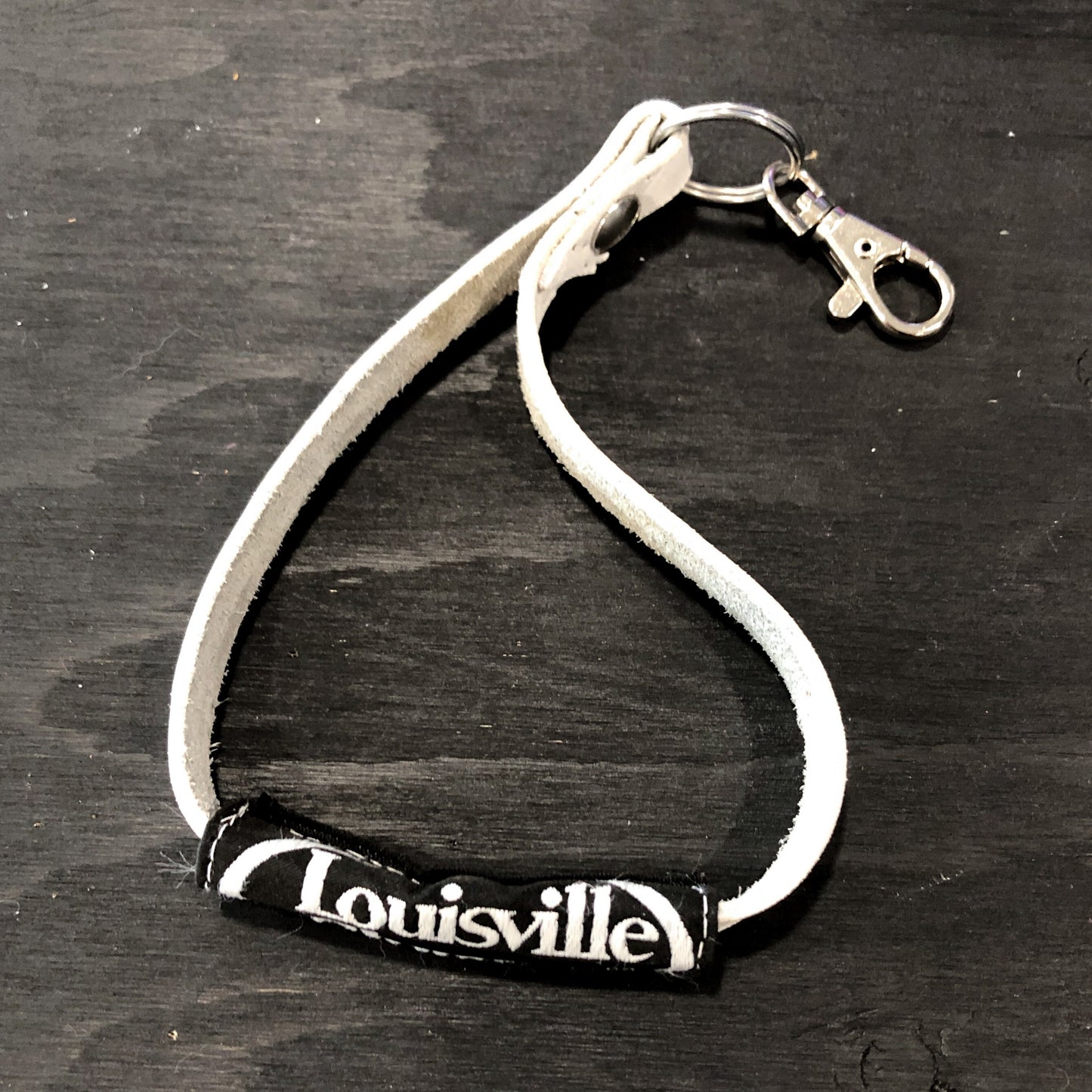 TMCo Leather Baseball Glove Wrist Lanyard Keychain