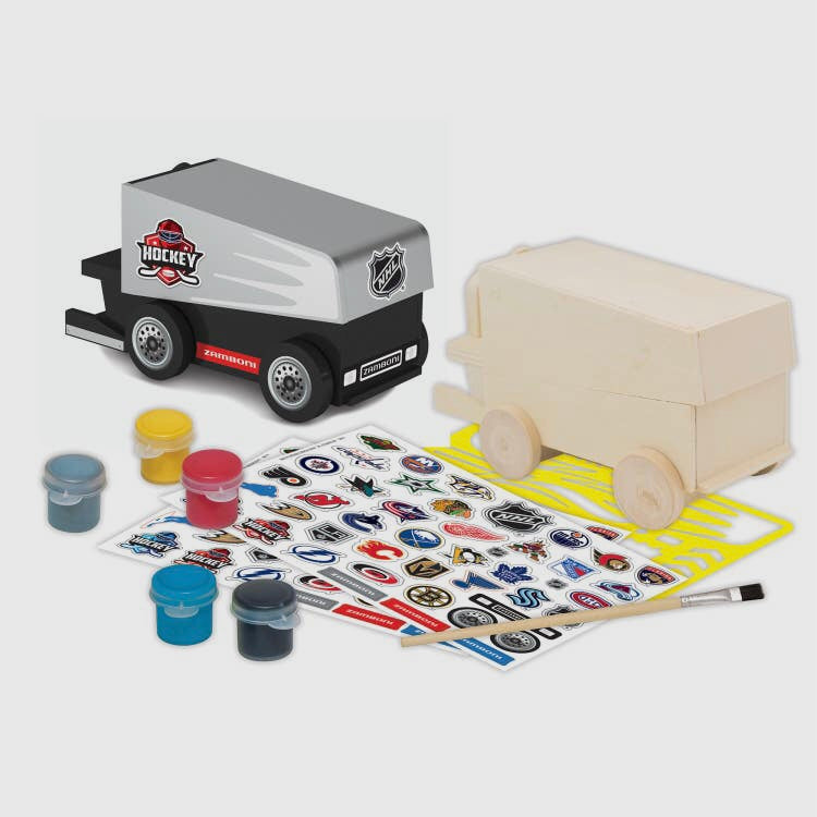 MasterPieces NHL Zamboni Wood Paint Kit
