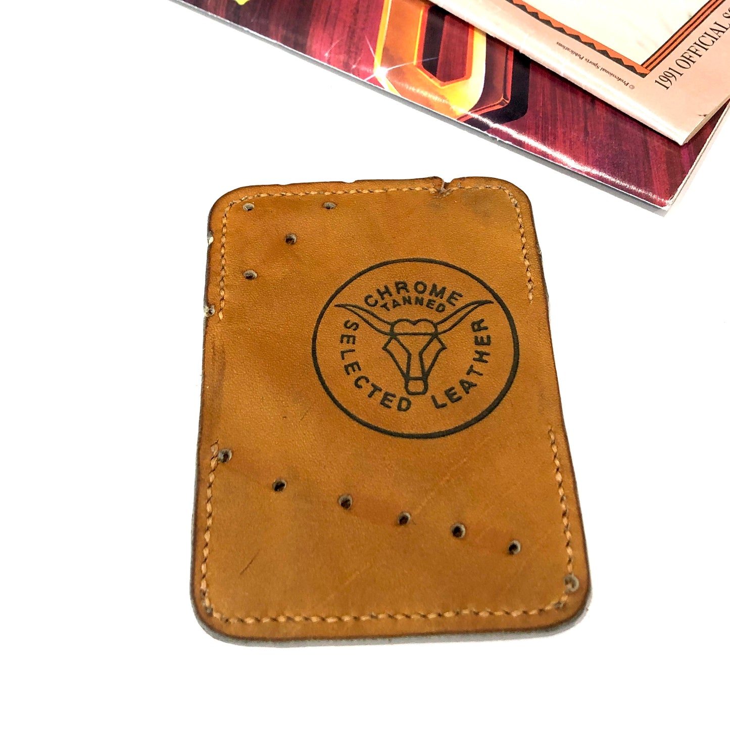custom handcrafted Repurposed Baseball Glove Bifold Card Holder Wallet