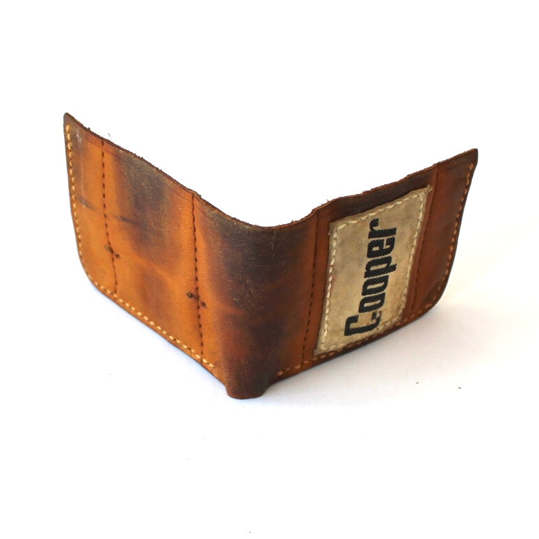 Repurposed Hockey goalie Glove Blocker Pad Billfold Wallet