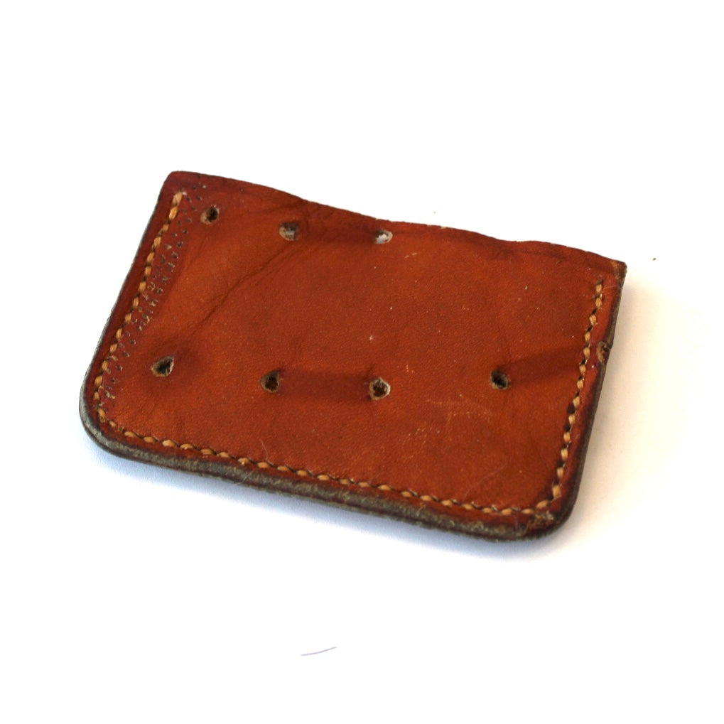 custom handcrafted Repurposed Baseball Glove Double Card Holder Wallet mlb