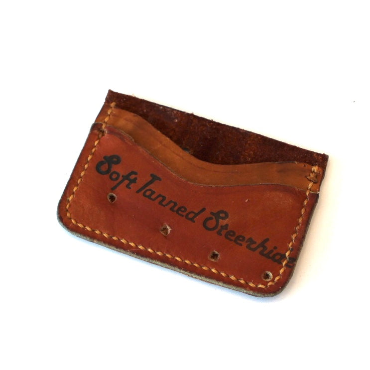 custom handcrafted Repurposed Baseball Glove Double Card Holder Wallet mlb
