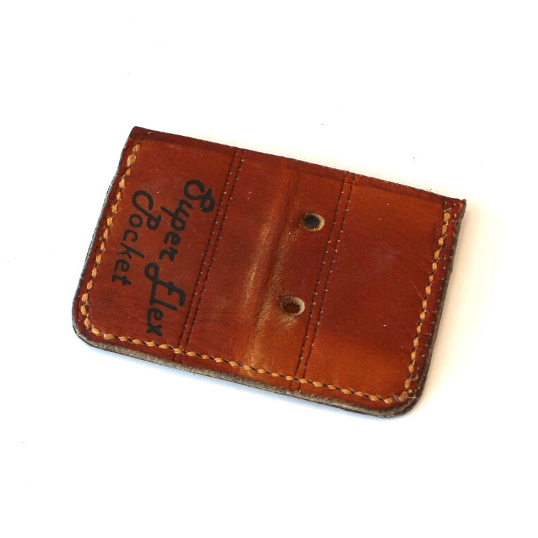 custom handcrafted Repurposed Baseball Glove Double Card Holder Wallet mlb