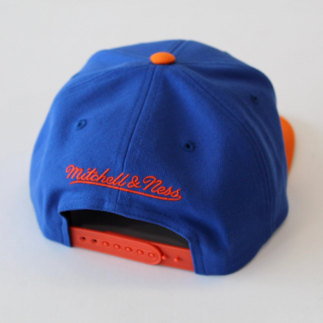 Mitchell and Ness Team 2-Tone Royal 2.0 NHL Edmonton Oilers Snapback