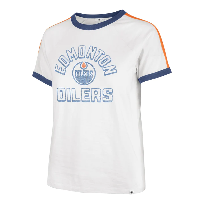 47 Sweet Heat Peyton Edmonton Oilers Tee (Women’s) nhl hockey