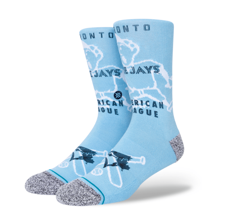Stance Socks MLB Toronto Blue Jays Hey Batter Socks baseball