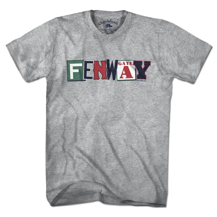 Chowdaheadz Fenway park tshirt boston red sox tee