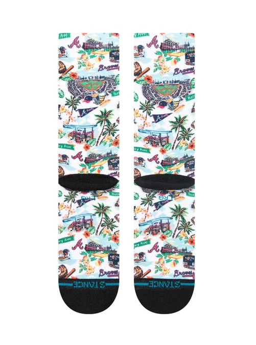 Stance Socks MLB Reyn Spooner Atlanta Braves baseball