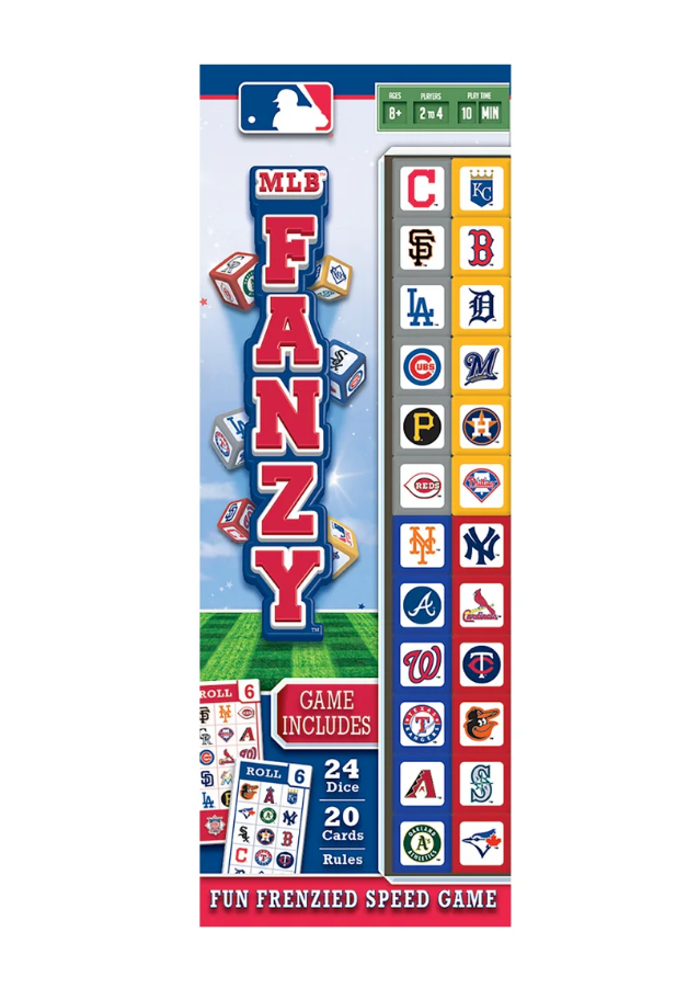 MasterPieces MLB Fanzy Dice Game baseball