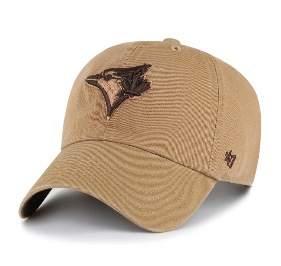 47 Clean Up Safari Dune Chocolate Toronto Blue Jays Hat