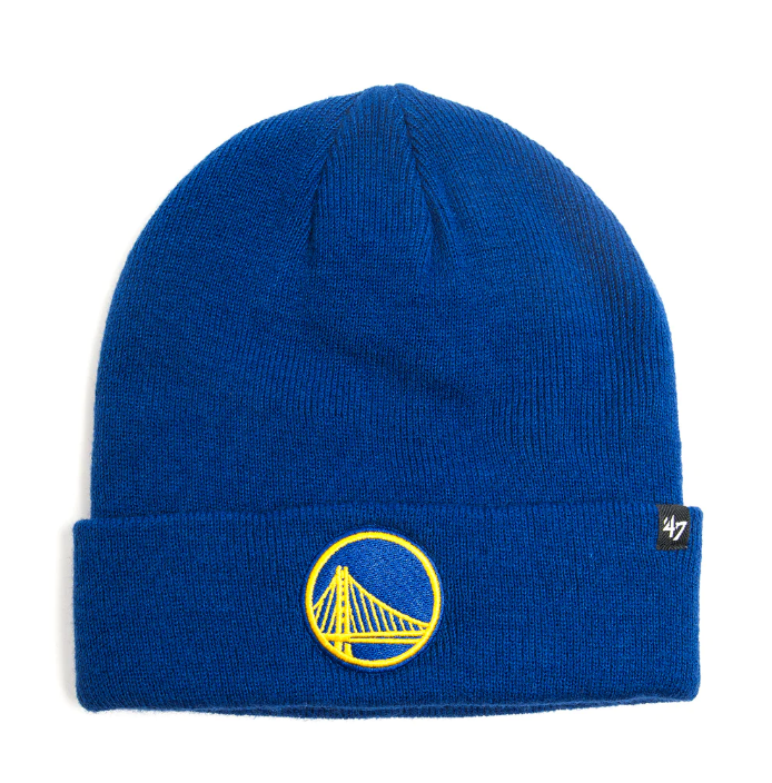 47 Raised Cuff Knit Hat NBA Golden State Warriors