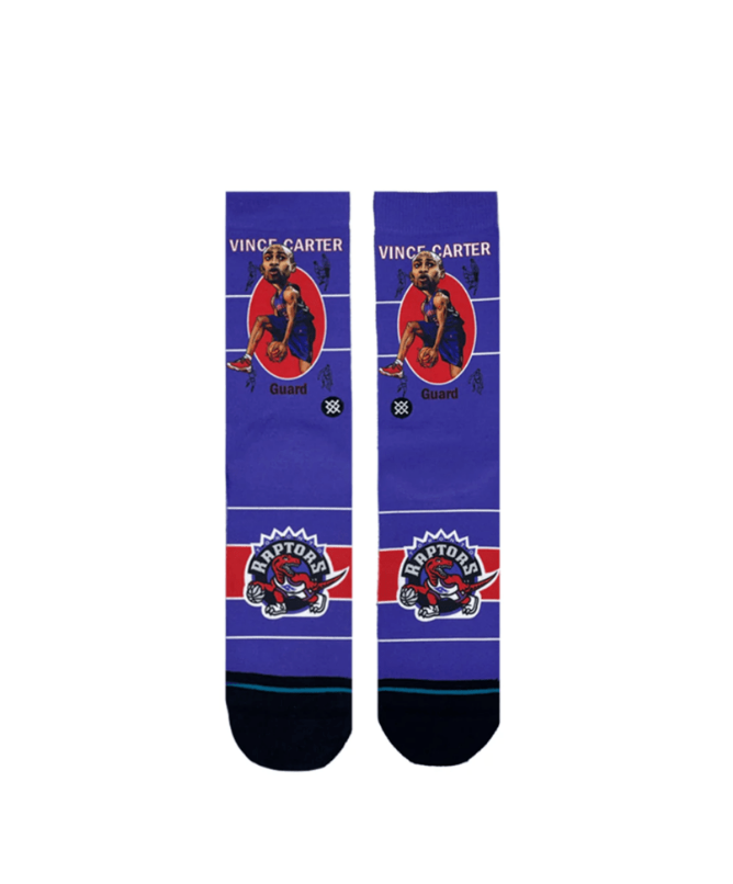 Stance Socks NBA Retro Big Head Toronto Raptors Vince Carter