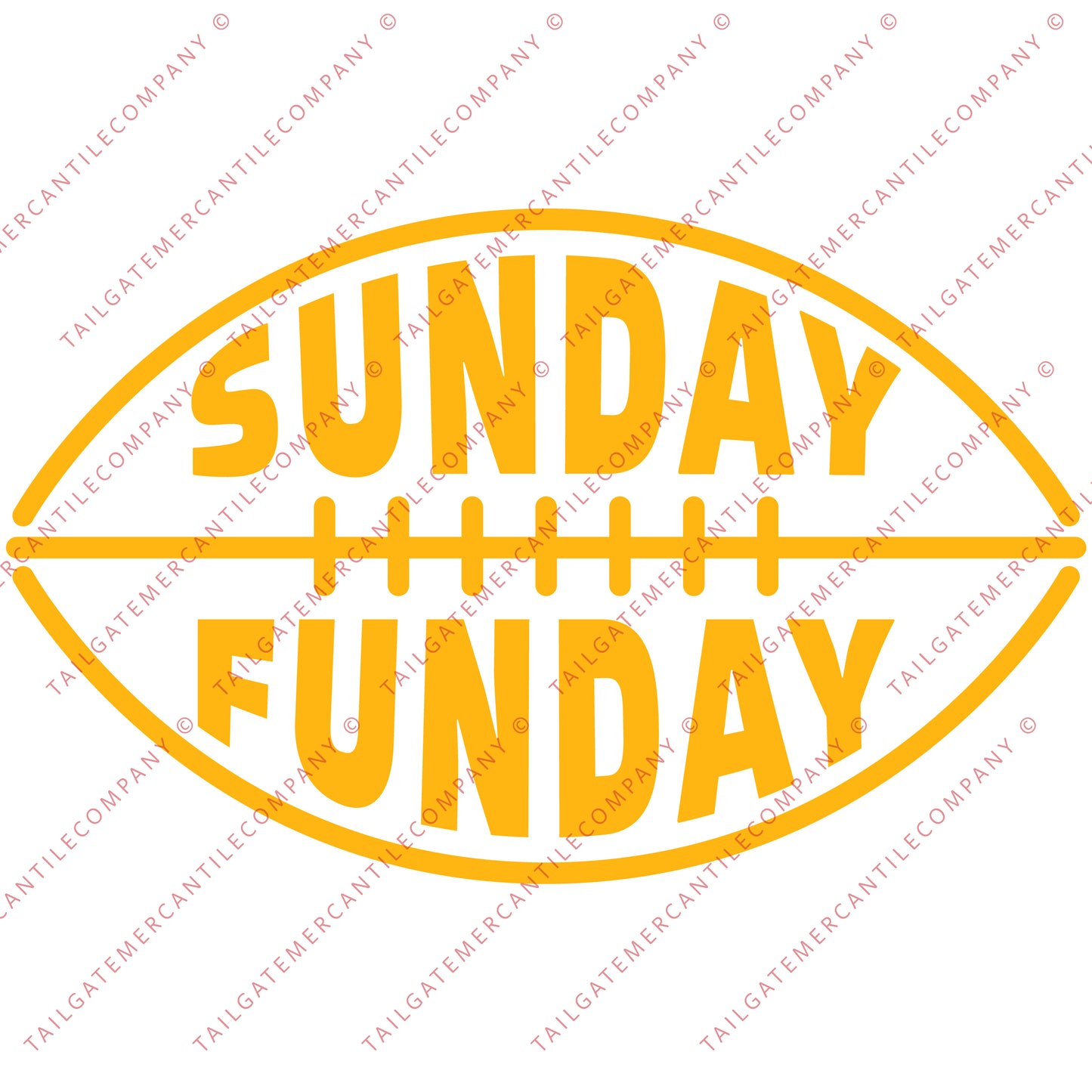 TMCo Digital Download Printable SVG/PNG File: Sunday Funday KC Football