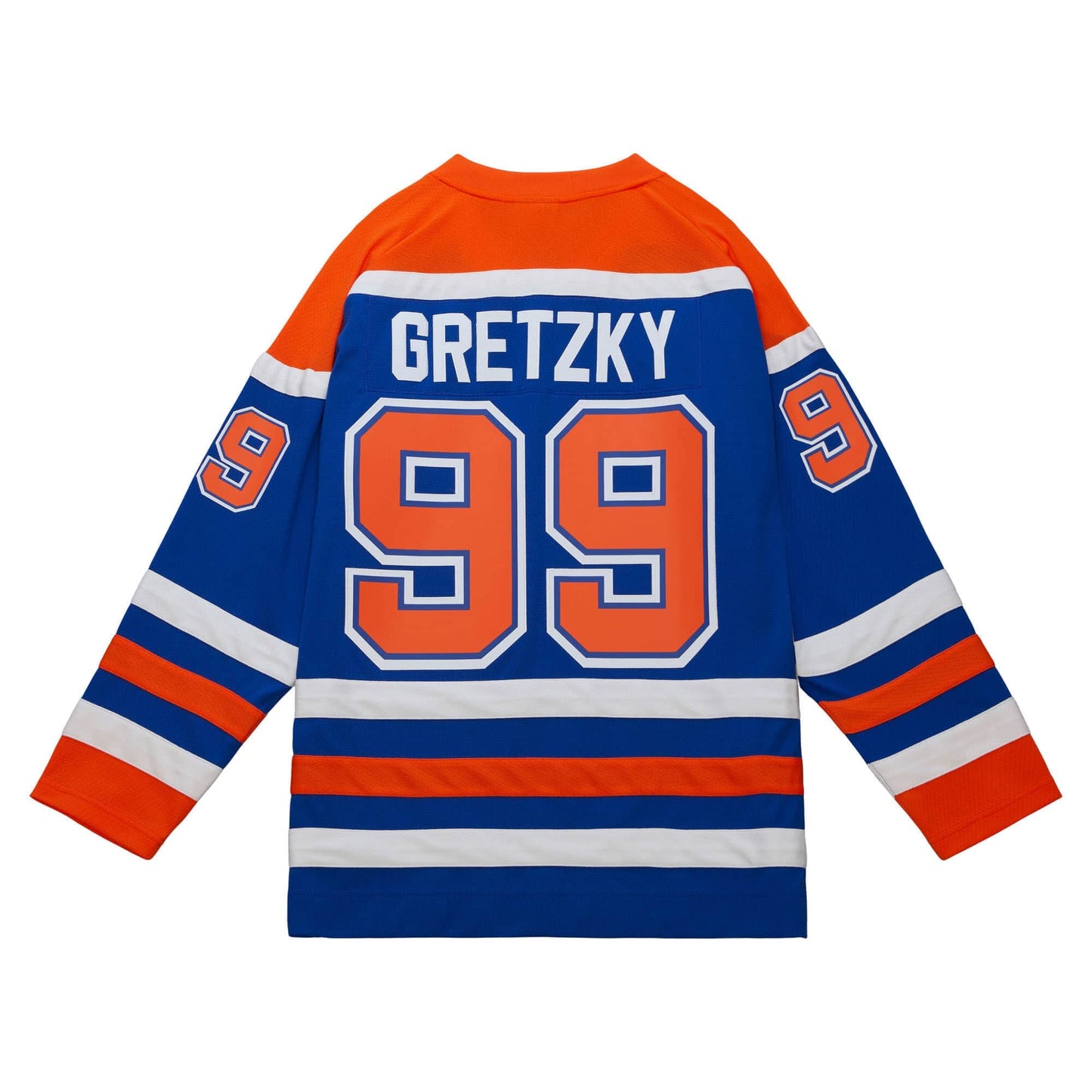 Mitchell and Ness Blue Line Wayne Gretzky Edmonton Oilers 1986 Jersey nhl hockey