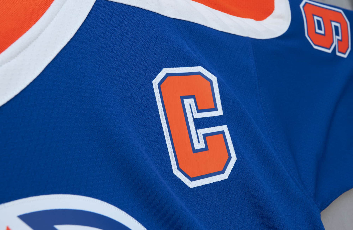 Mitchell and Ness Blue Line Wayne Gretzky Edmonton Oilers 1986 Jersey nhl hockey