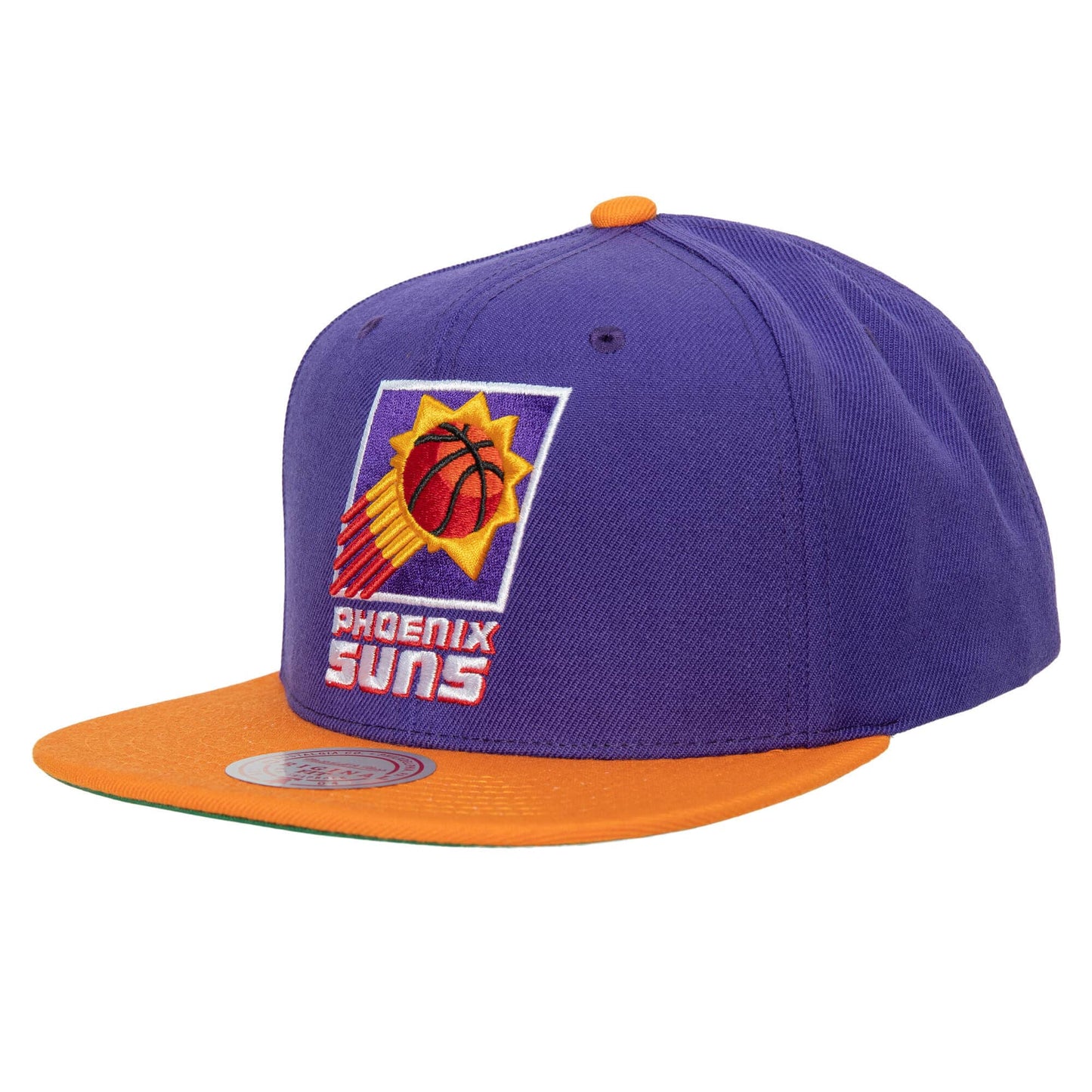 Mitchell and Ness Team 2-Tone 2.0 Phoenix Suns HWC Snapback hardwood classic basketball