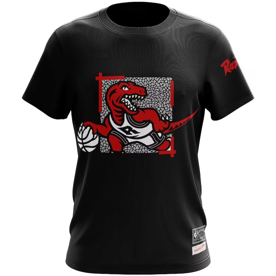 Mitchell and Ness NBA Toronto Raptors HWC Elephant Room Tee hardwood classic basketball shirt