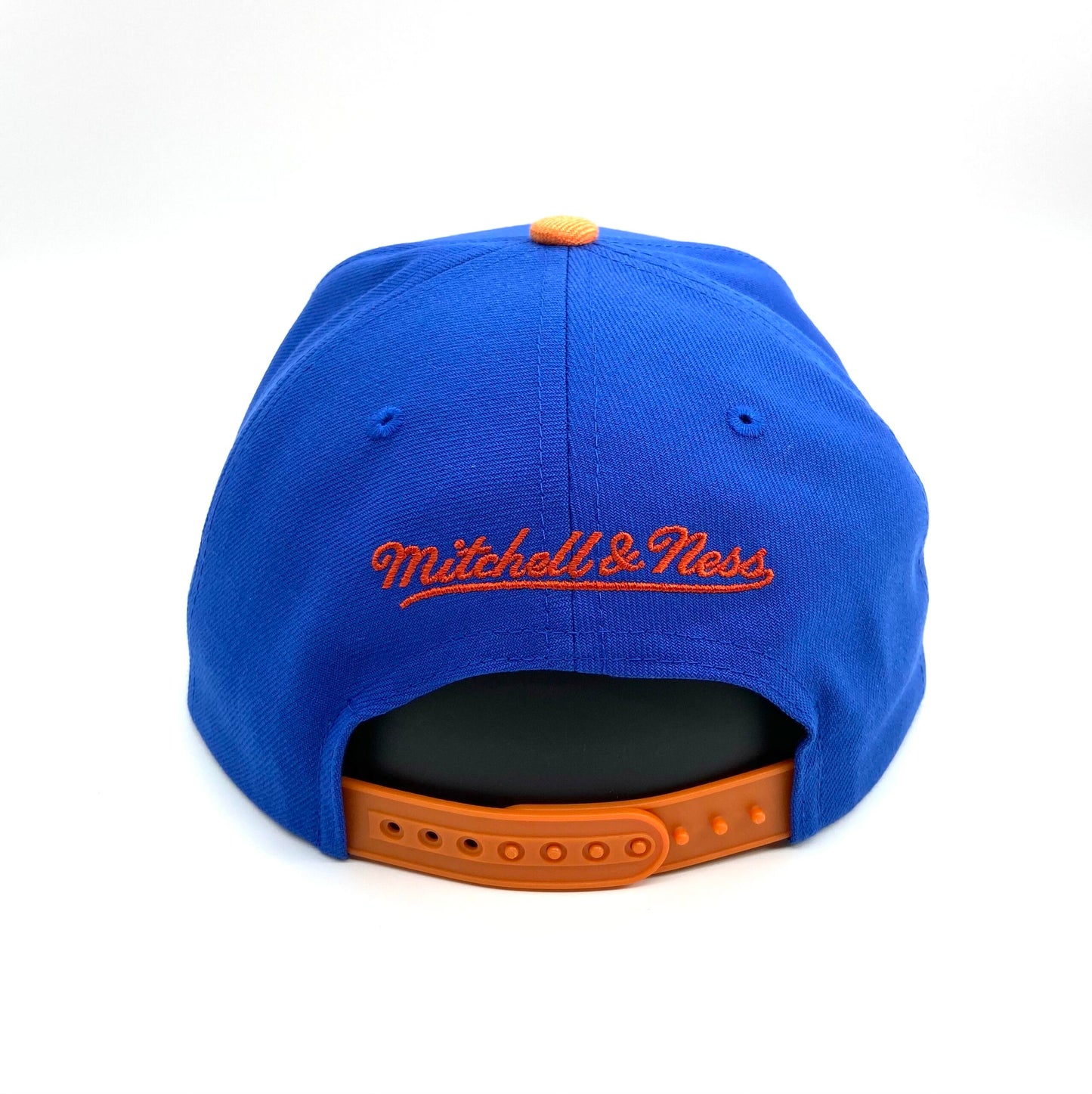 Mitchell and Ness Vintage Script NHL Edmonton Oilers Snapback hockey hat
