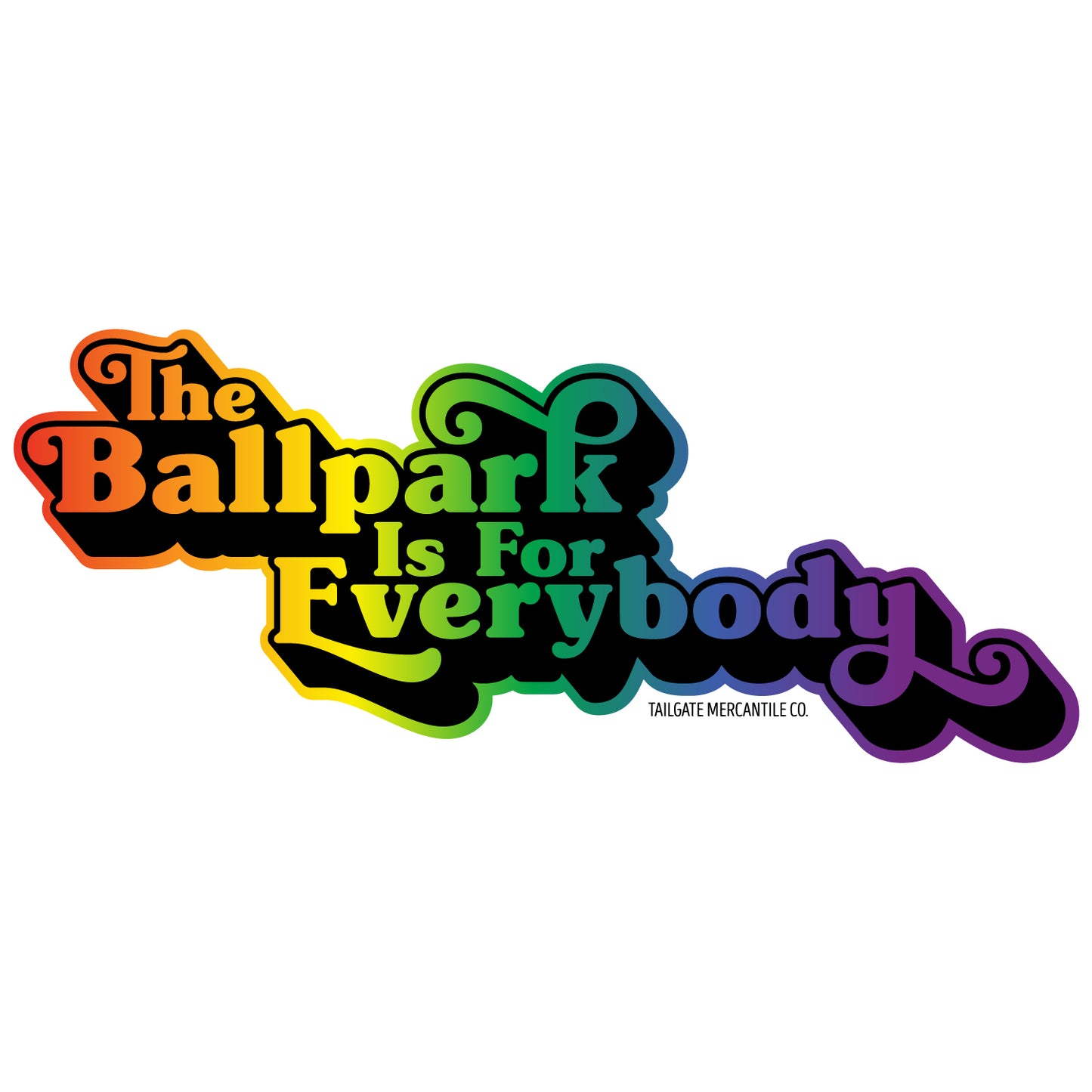 **ONLINE EXCLUSIVE** TMCo The Ballpark is for Everybody Unisex T-shirt