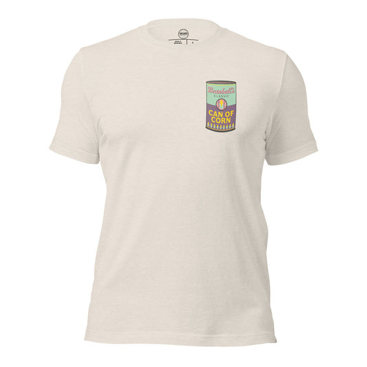 Can of Corn Pop Art Unisex T-shirt pop art andy warhol mlb outfield tee shirt
