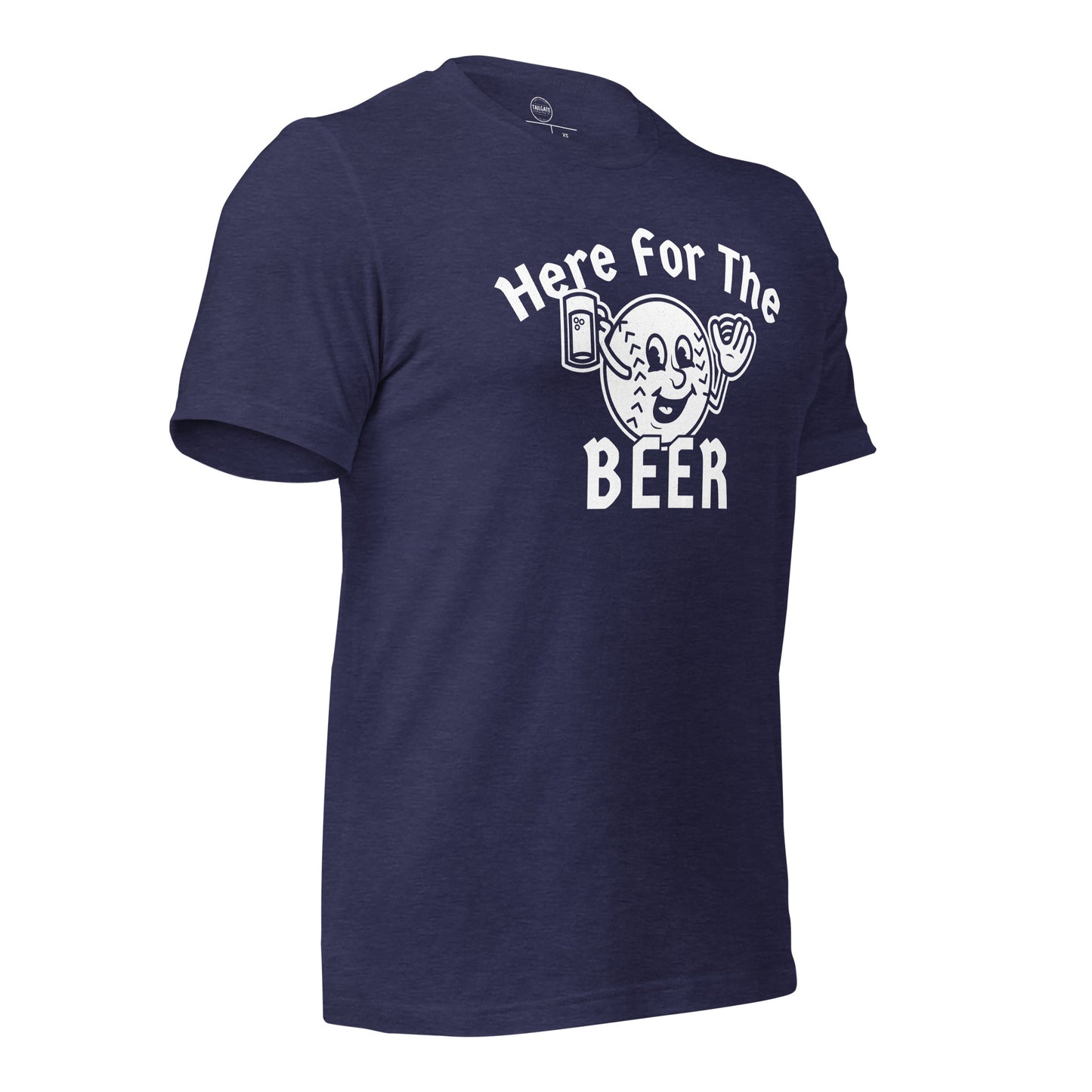 **ONLINE EXCLUSIVE** TMCo Here For The Beer Baseball Unisex T-shirt
