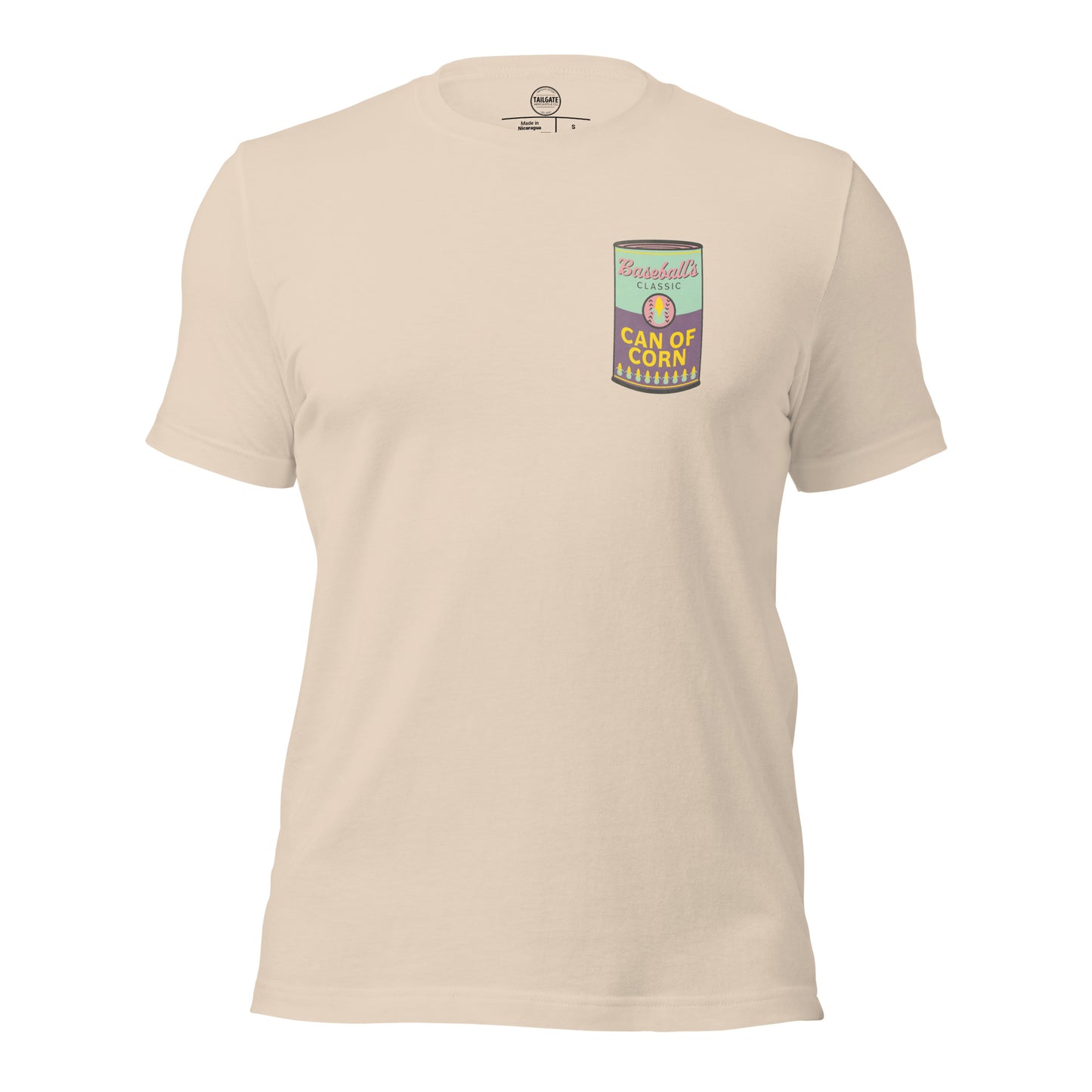 Can of Corn Pop Art Unisex T-shirt pop art andy warhol mlb outfield tee shirt