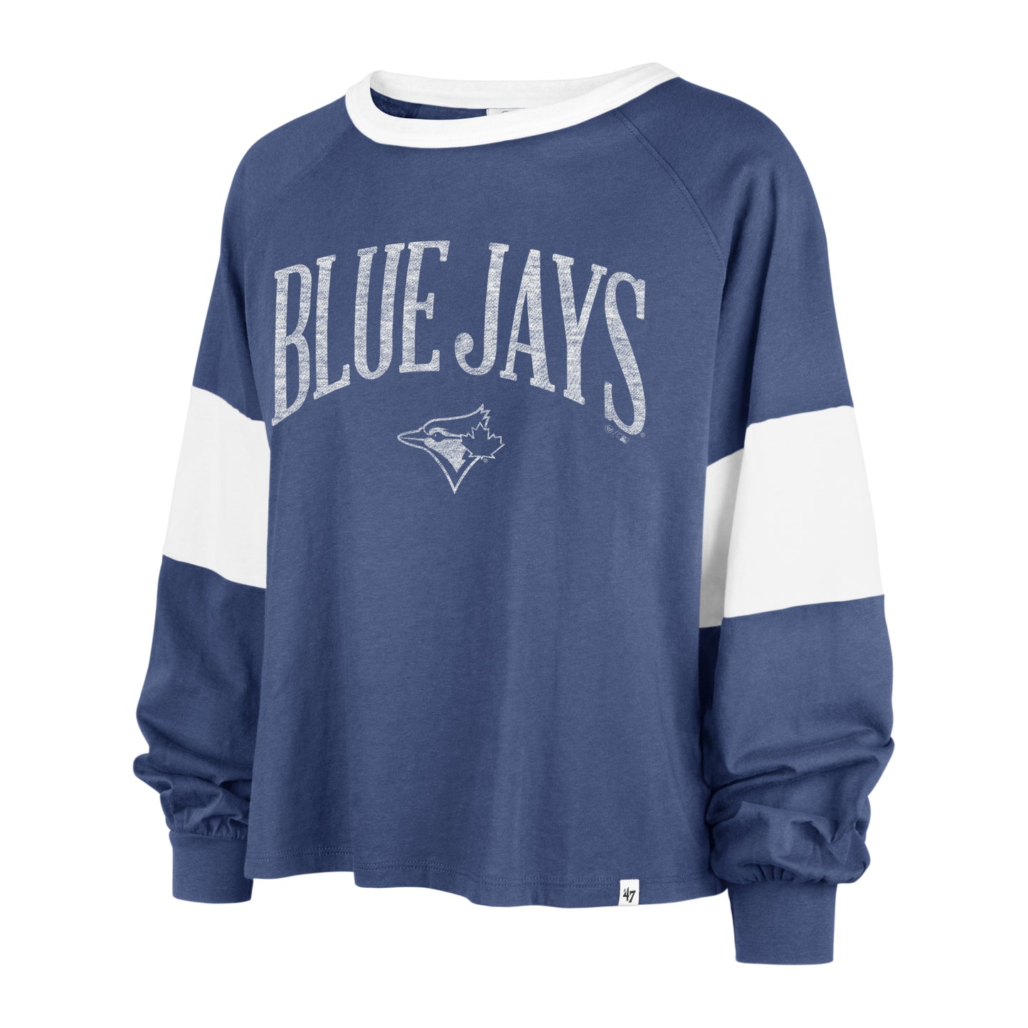 47 brand Upside Rhea Toronto Blue Jays Long Sleeve Tee (Women’s) mlb baseball raglan shirt