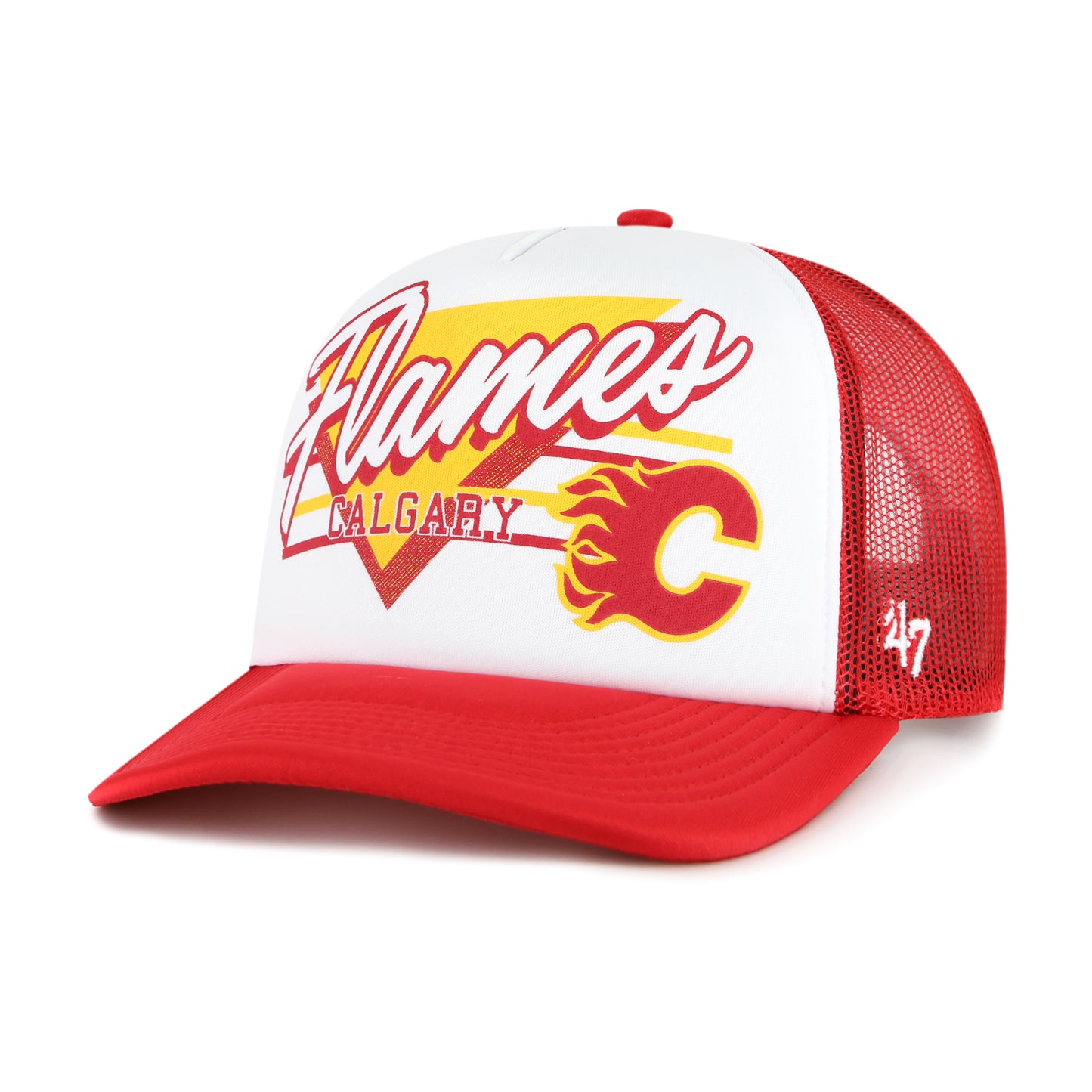 47 Hang Out Trucker Calgary Flames Hat