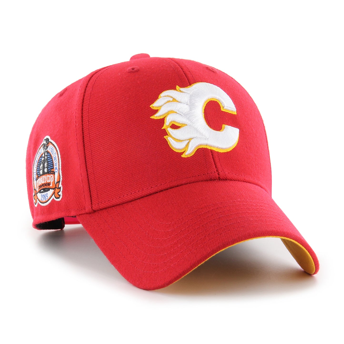 47 MVP Sure Shot Calgary Flames 1989 Stanley Cup Snapback Hat