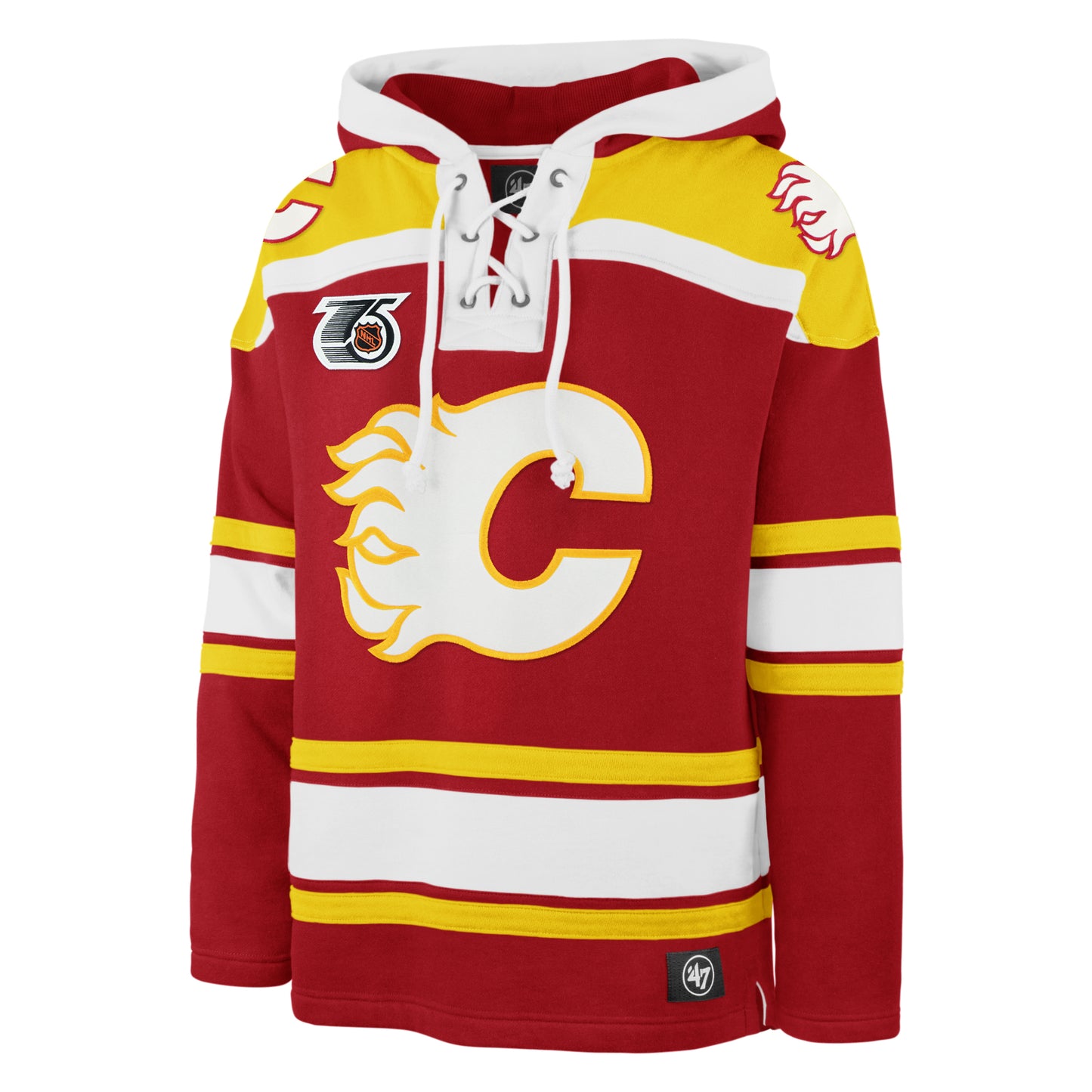 47 Retro Freeze Lacer Hoodie Calgary Flames