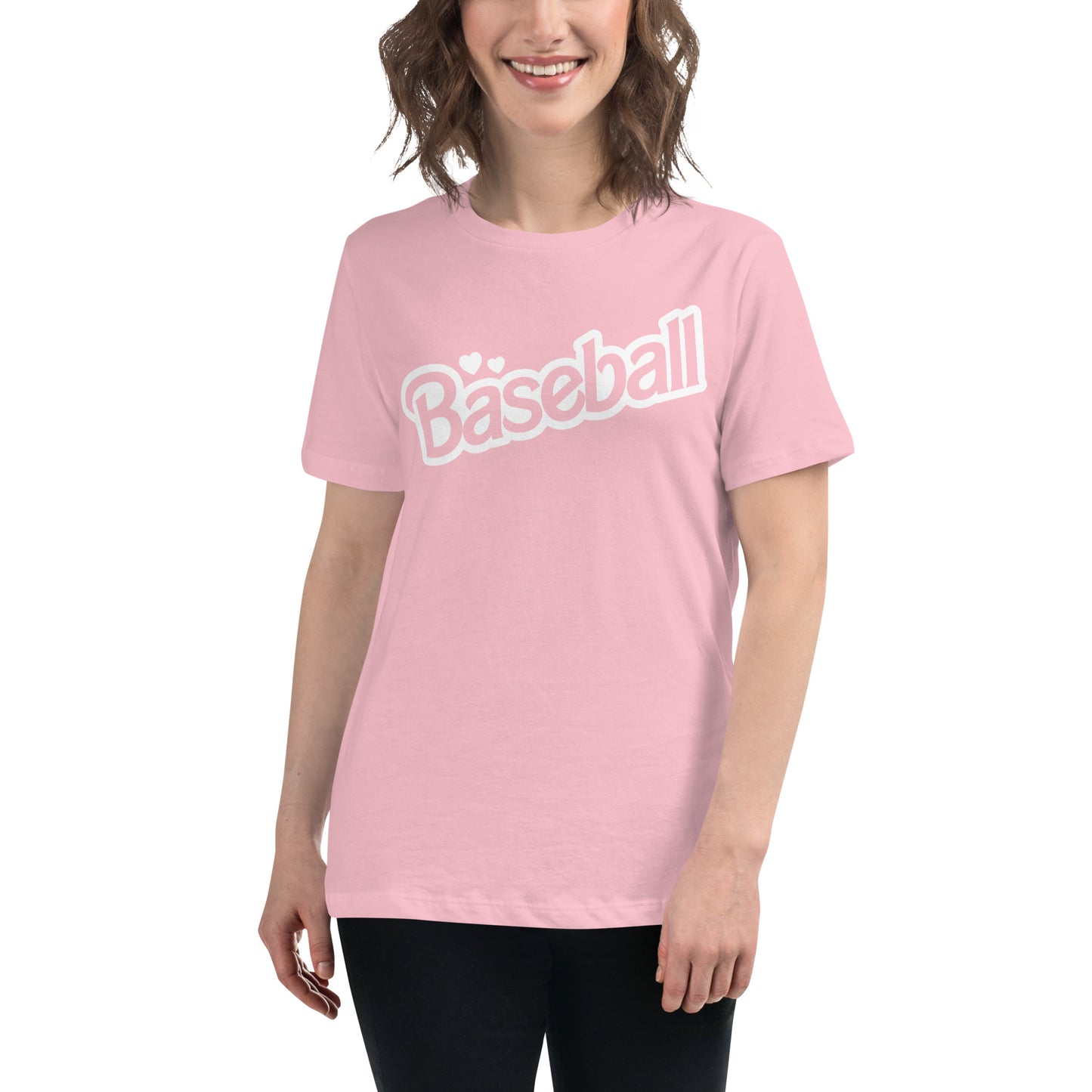 Baseball Barbie Women's Relaxed T-Shirt mlb sports