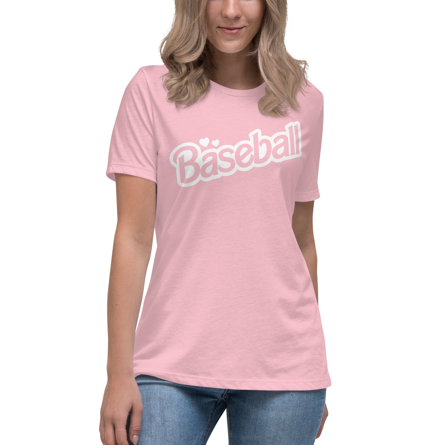 Baseball Barbie Women's Relaxed T-Shirt mlb sports