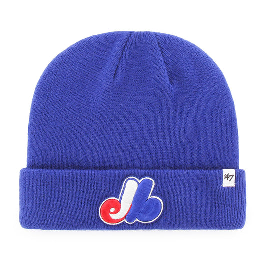 47 Raised Cuff Knit Hat MLB Montreal Expos 1969
