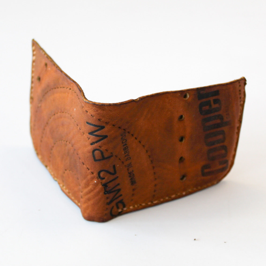 Repurposed Hockey goalie Glove Blocker Pad Billfold Wallet