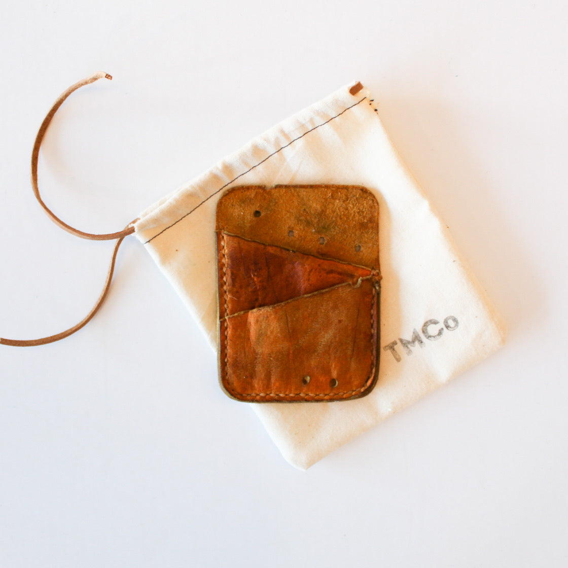 Repurposed Hockey Glove goalie Blocker Pad Double Card Holder Wallet