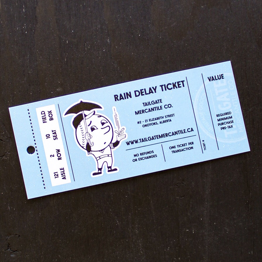 TMCo Rain Delay Tickets