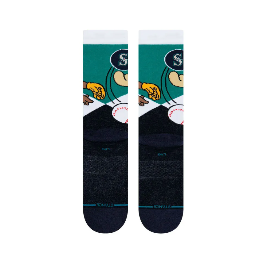 Stance Socks MLB Seattle Mariners Mascot Mariner Moose Crew baseball