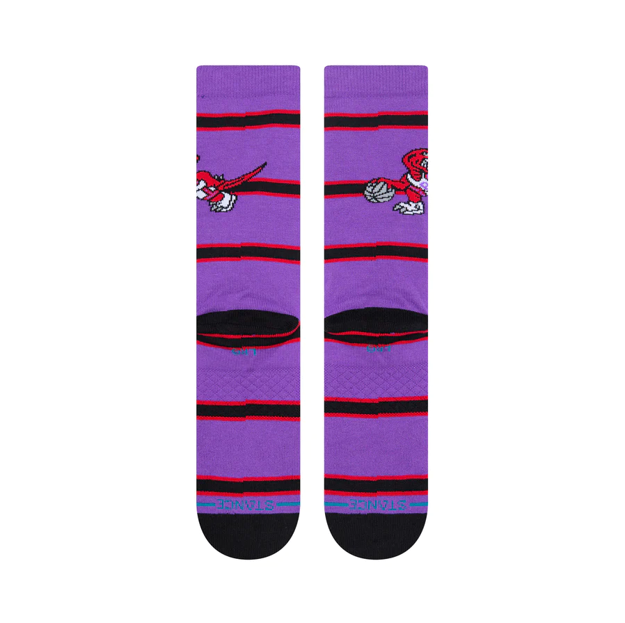 Stance Socks NBA HWC Classics Toronto Raptors Crew basketball hardwood classic