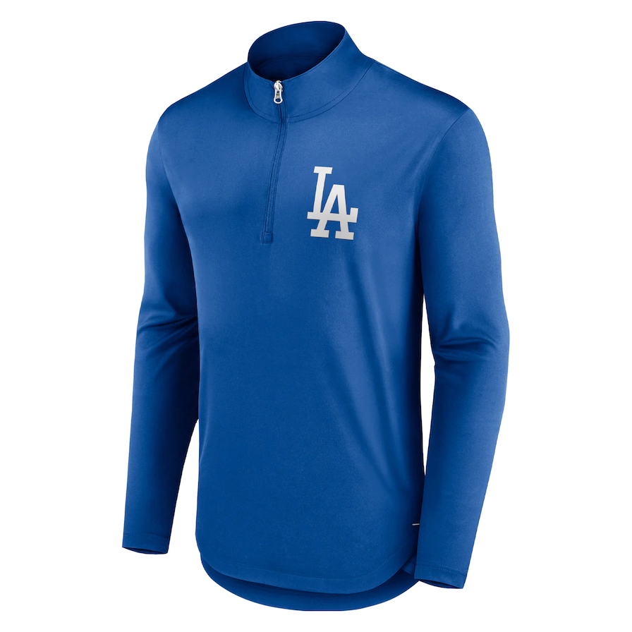 Fanatics Tough Minded Los Angeles Dodgers Quarter-Zip Jacket