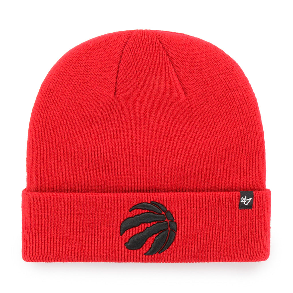 47 Raised Cuff Knit Hat NBA Toronto Raptors