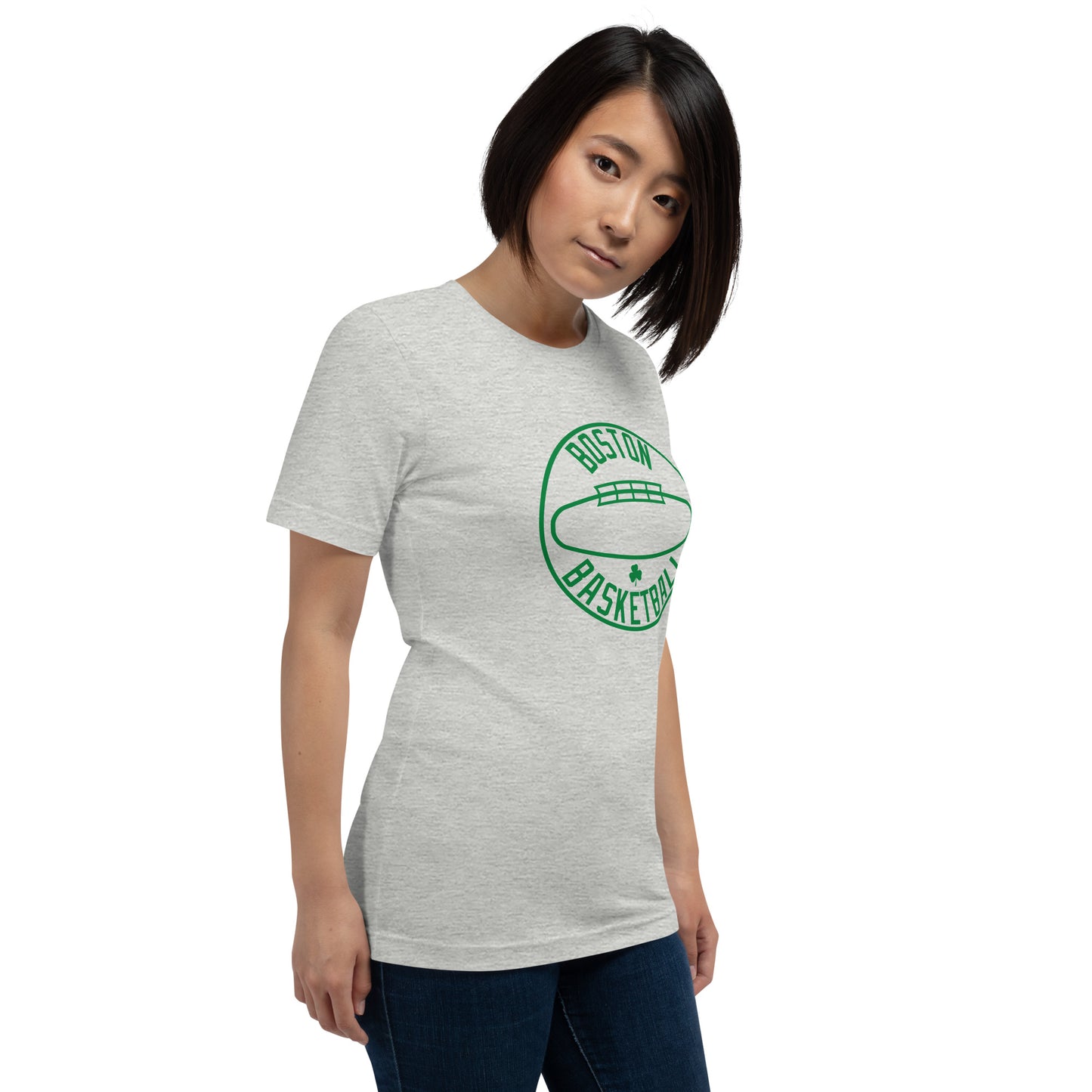 **ONLINE EXCLUSIVE** TMCo Boston Basketball Shamrock HWC Unisex T-shirt
