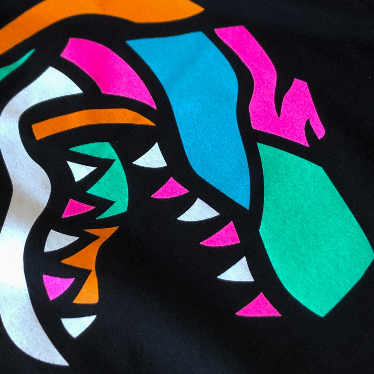 Mitchell and Ness Coloured Stained Glass Toronto Raptors Tee