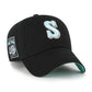 47 Black Mint Double Under Clean Up Seattle Mariners Hat