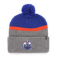 47 Split Shadow Cuff Knit Hat NHL Edmonton Oilers