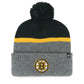 47 Split Shadow Cuff Knit Hat NHL Boston Bruins