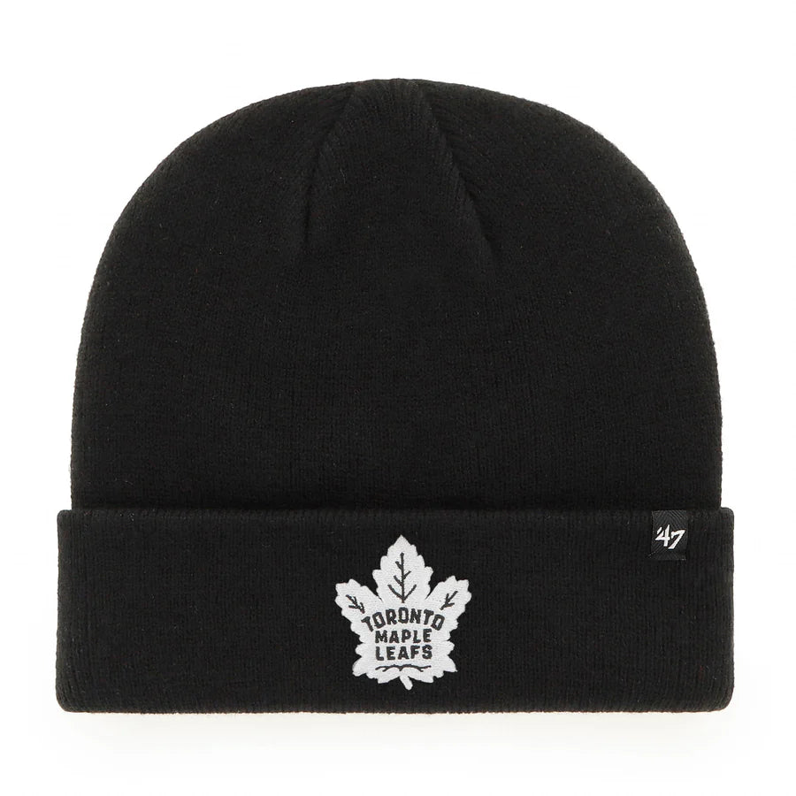 47 Attitude Raised Cuff Knit Hat NHL Toronto Maple Leafs