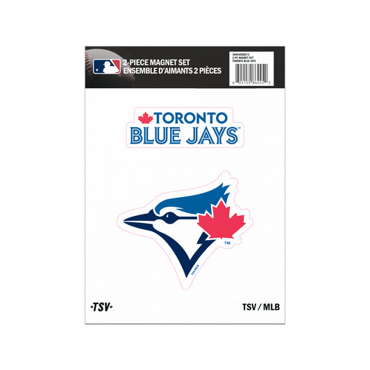 Inglasco MLB Toronto Blue Jays 2 Pc. Magnet Set