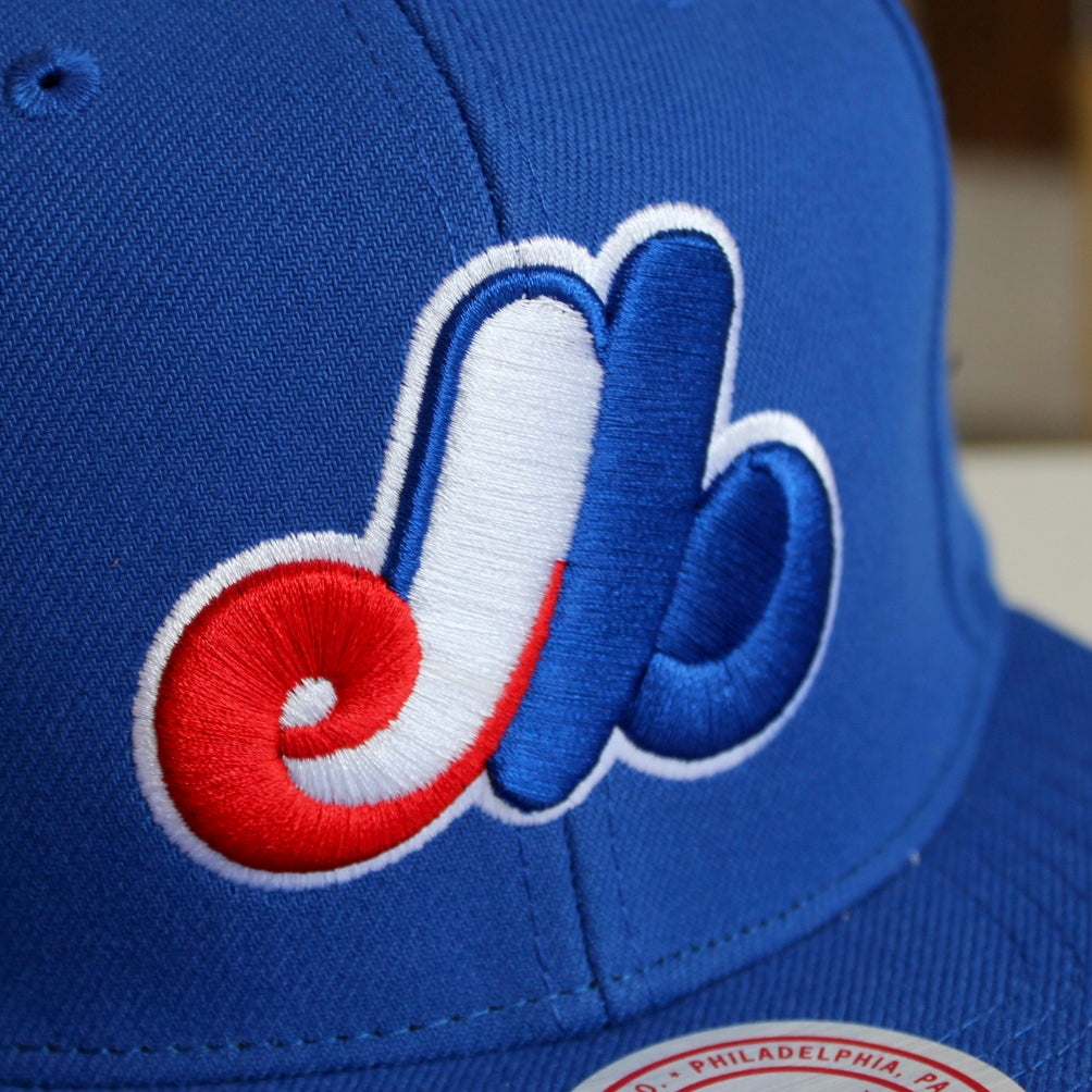 Mitchell and Ness Montreal Expos Evergreen Snapback mlb baseball cooperstown hat