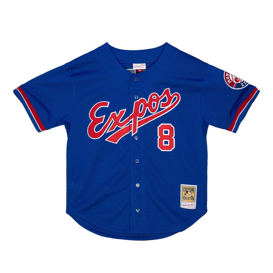 Mitchell and Ness Cooperstown Collection Montreal Expos 1992 Gary Carter Batting Practice Jersey cooperstown baseball
