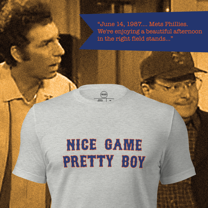 **ONLINE EXCLUSIVE** TMCo Nice Game Pretty Boy New York Mets Inspired Unisex T-shirt